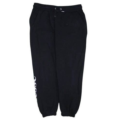 Ellesse Womens Black Size 14 Jogger Sweatpants Fleece Activewear
