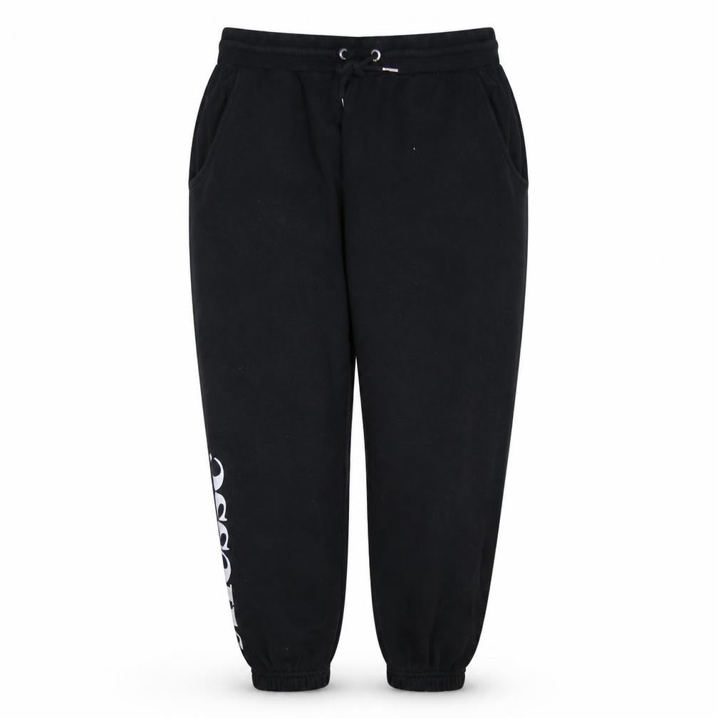 Ellesse Womens Black Size 14 Jogger Sweatpants Fleece Activewear