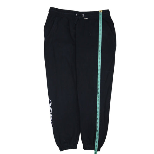 Ellesse Womens Black Size 14 Jogger Sweatpants Fleece Activewear