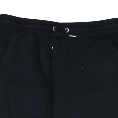 Ellesse Womens Black Size 14 Jogger Sweatpants Fleece Activewear