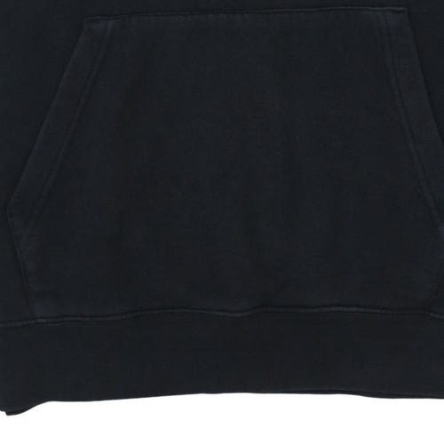 Nike Women’s Black Pullover Hoodie Small Air Logo Cotton Blend