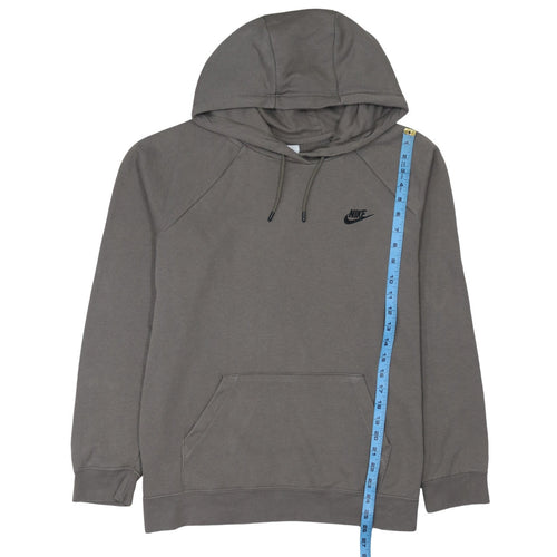 Nike Men's Grey XL Pullover Hoodie Fleece Sweatshirt