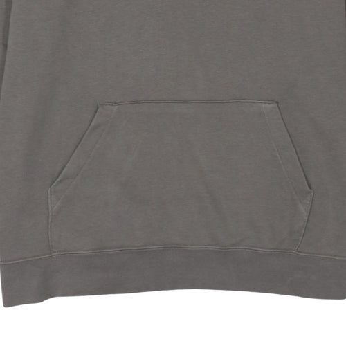 Nike Men's Grey XL Pullover Hoodie Fleece Sweatshirt