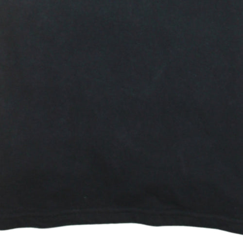 Fred Perry Men's Black Small Crew Neck Cotton Logo T-Shirt