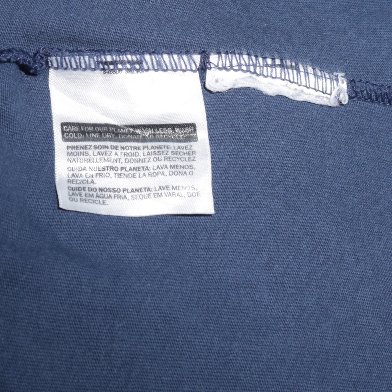Levi's Men's Blue Regular Fit Logo Cotton T-Shirt M