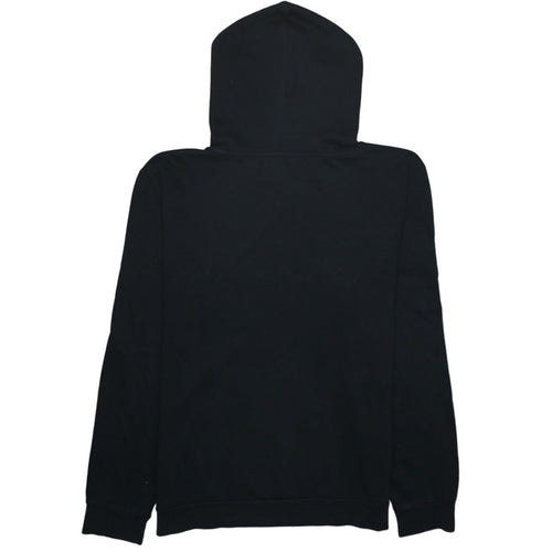 Nike Men's Black Pullover Hoodie Small Cotton Blend Embroidered Logo