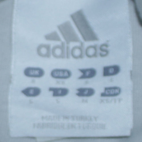 Adidas Men's Grey Roll Neck Long Sleeve T-Shirt Size S