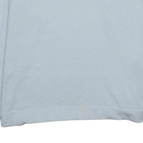 Adidas Men's Grey Roll Neck Long Sleeve T-Shirt Size S