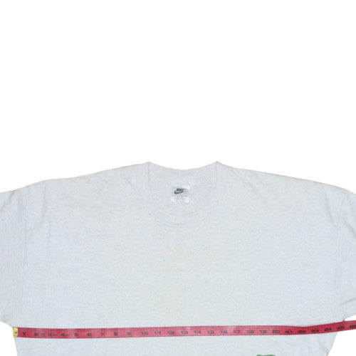 Nike Men’s Grey XL Graphic Basketball T-Shirt Vintage Style