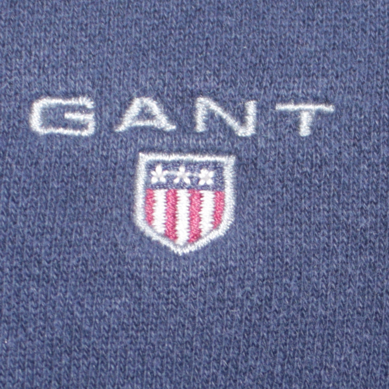 GANT Men's Blue Full Zip Collared Sweatshirt XL