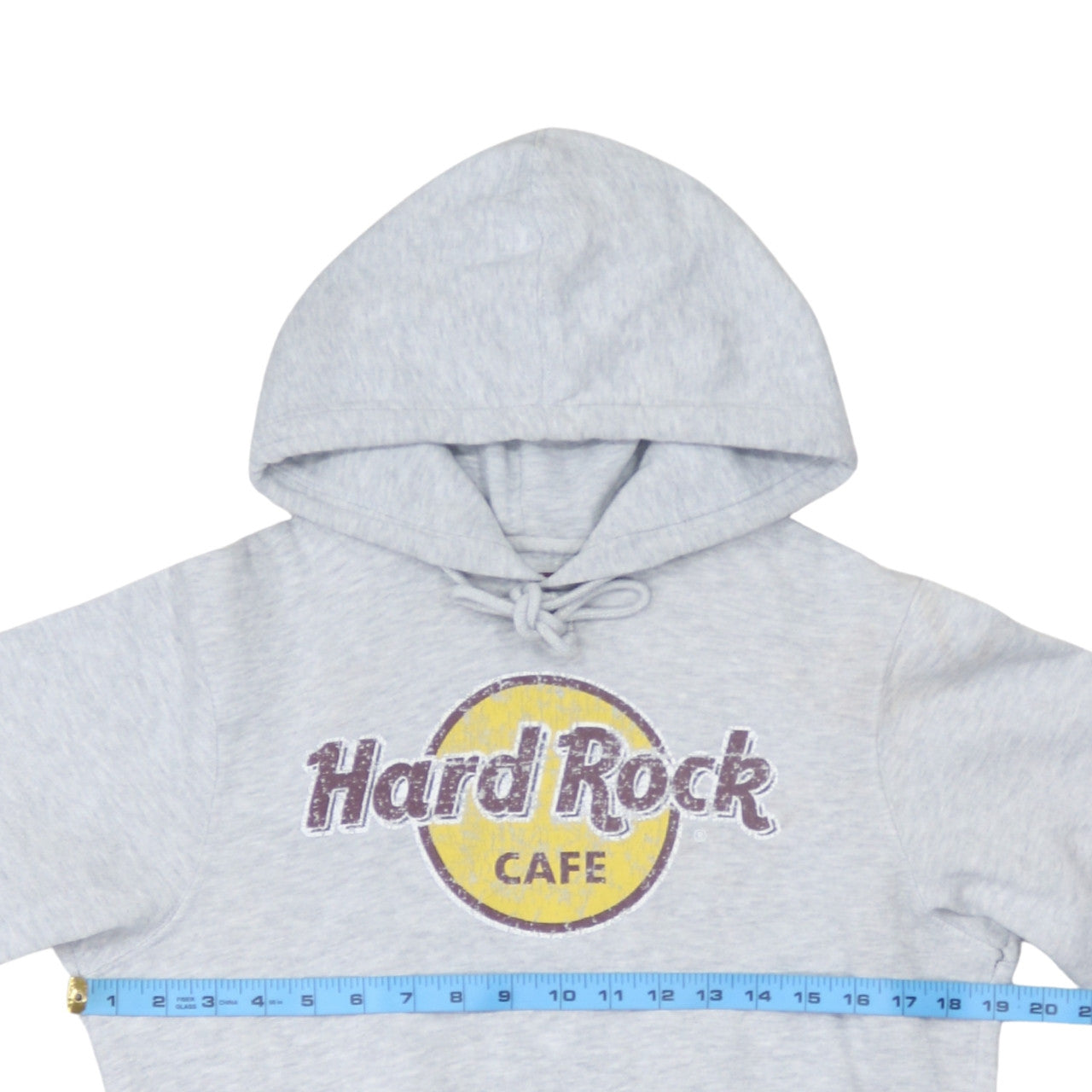 Hard Rock Cafe Berlin Grey Pullover Hoodie Unisex Small Music Logo