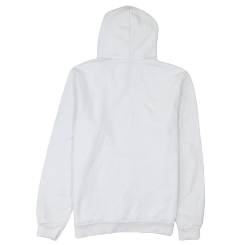Puma Mens White Pullover Hoodie Small Logo Sportswear