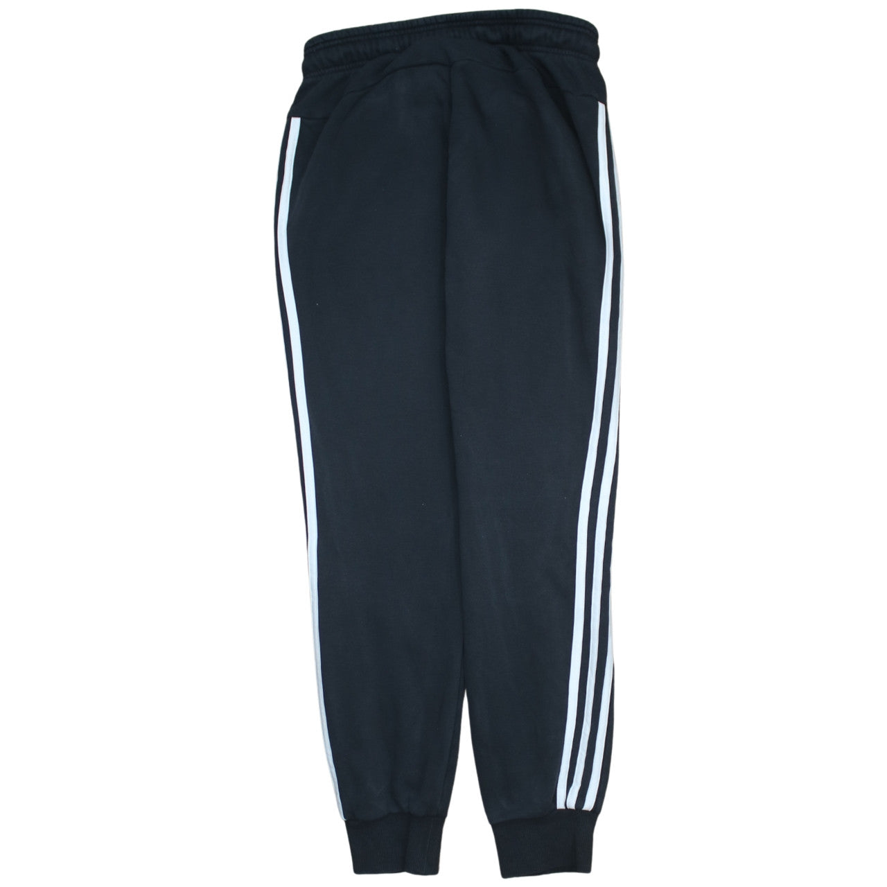 Adidas Women’s Black Jogger Trousers Size 8-10 with Drawstring Waist