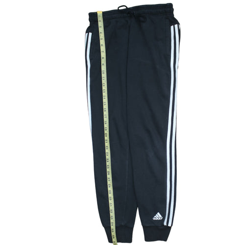 Adidas Women’s Black Jogger Trousers Size 8-10 with Drawstring Waist