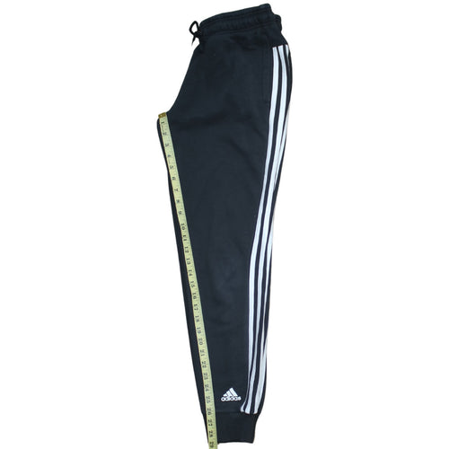 Adidas Women’s Black Jogger Trousers Size 8-10 with Drawstring Waist