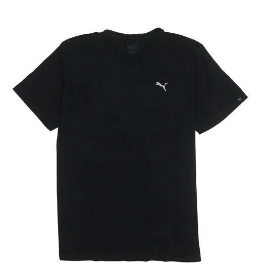 Puma Men's Black 2XL Crew Neck Cotton Short Sleeve T-Shirt