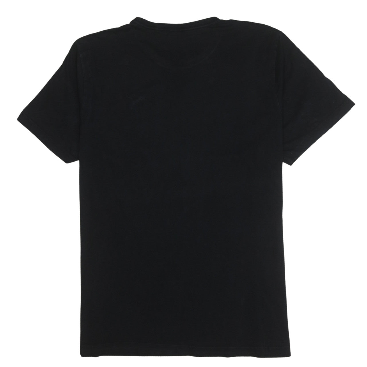 Puma Men's Black 2XL Crew Neck Cotton Short Sleeve T-Shirt