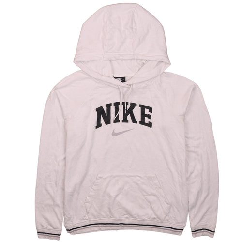 Nike Womens Ivory Pullover Hoodie Medium Hooded Sweatshirt