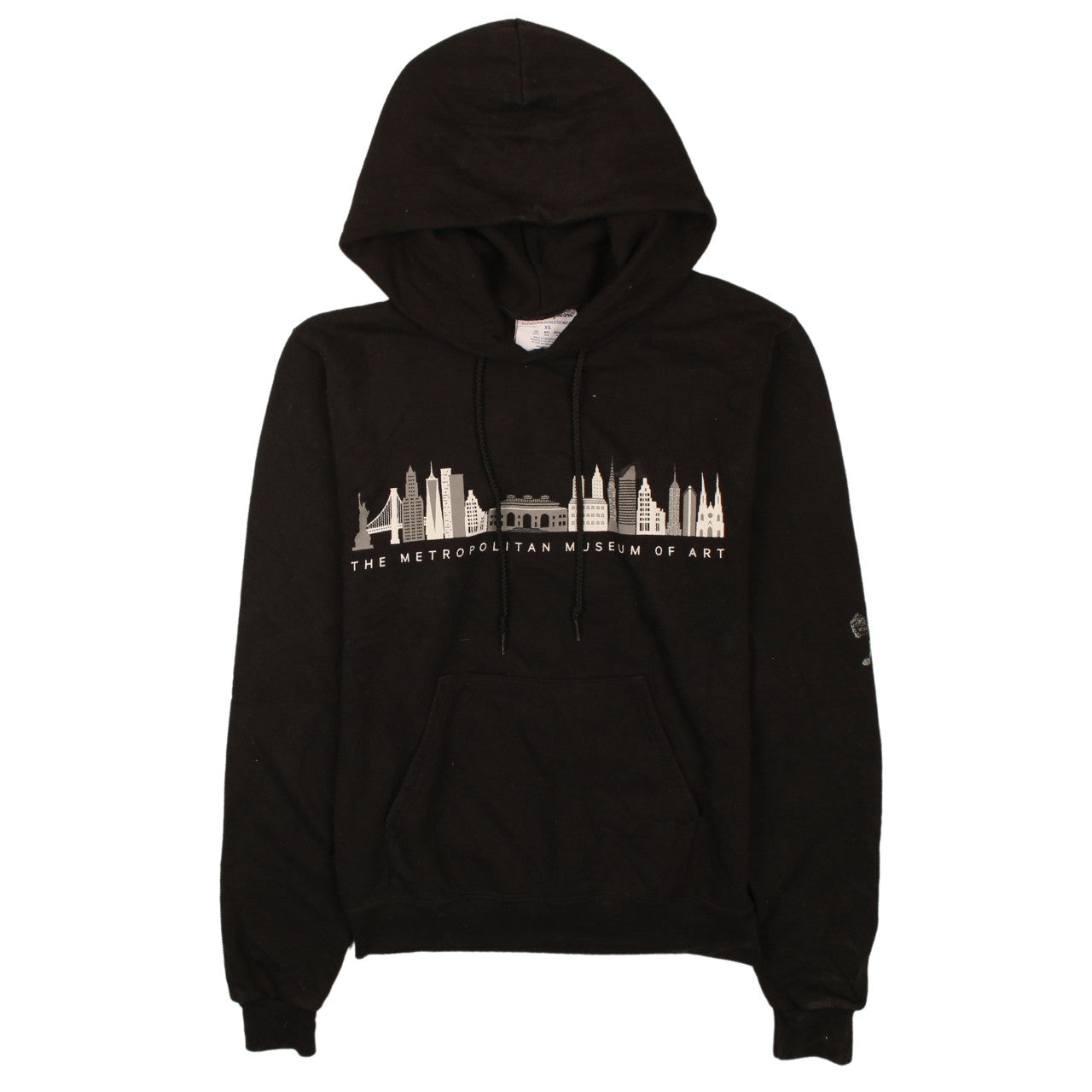 Champion Women's Black XS Pullover Hoodie The Met Museum Graphic