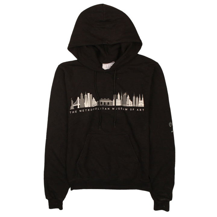 Champion Women's Black XS Pullover Hoodie The Met Museum Graphic