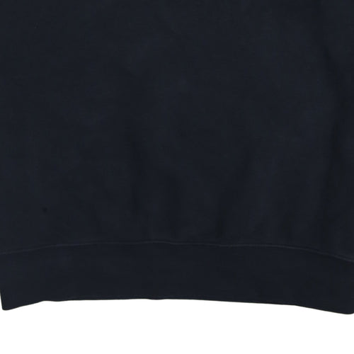 Nike Boys Black XL Sweatshirt Crew Neck Long Sleeve Logo Pullover Jumper