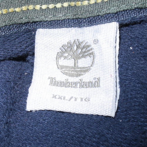 Timberland Men's Blue 2XL Full Zip Sweatshirt Jacket