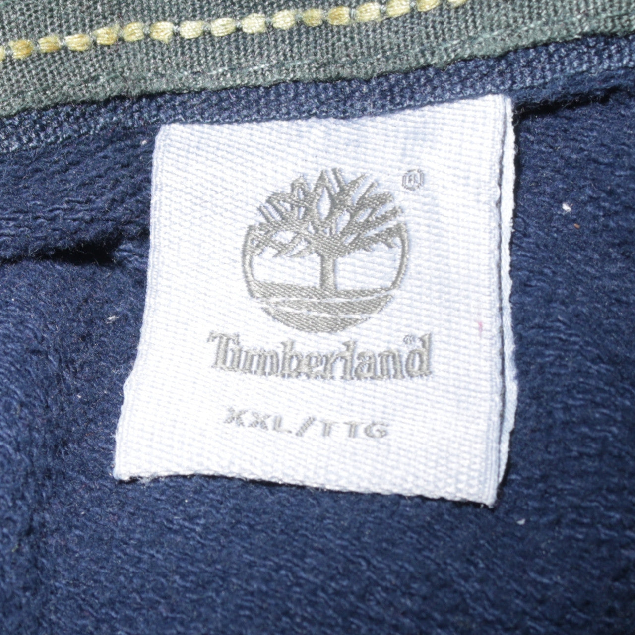 Timberland Men's Blue 2XL Full Zip Sweatshirt Jacket