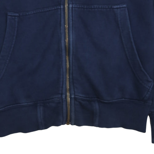 Timberland Men's Blue 2XL Full Zip Sweatshirt Jacket