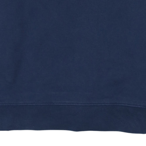 Vans Men Blue XS Crew Neck Graphic Sweatshirt Pullover
