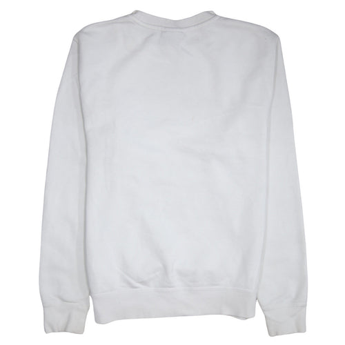 Nike Men's White XS Pullover Crew Neck Logo Sweatshirt