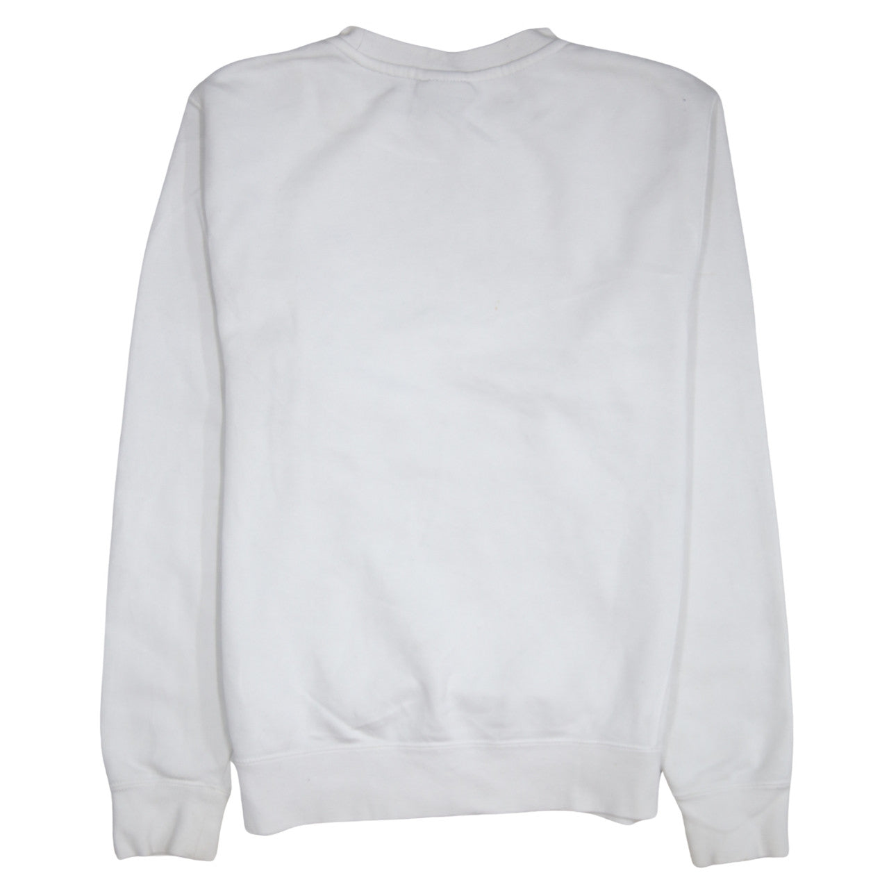 Nike Men's White XS Pullover Crew Neck Logo Sweatshirt