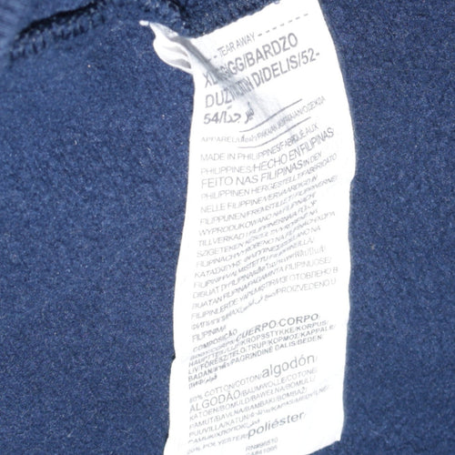 Under Armour Mens Blue XL Pullover Hoodie Fleece Relaxed Fit