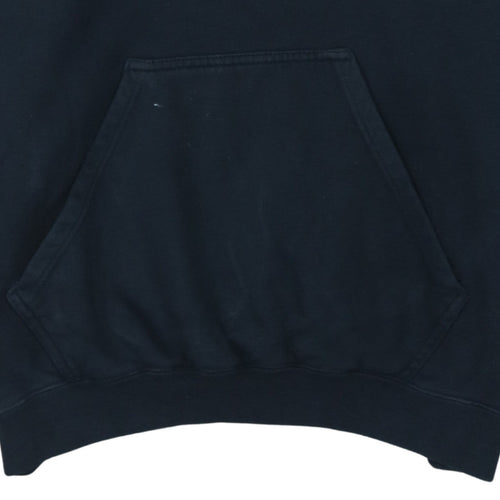 Champion Men’s Blue Pullover Hoodie L Logo Sportswear