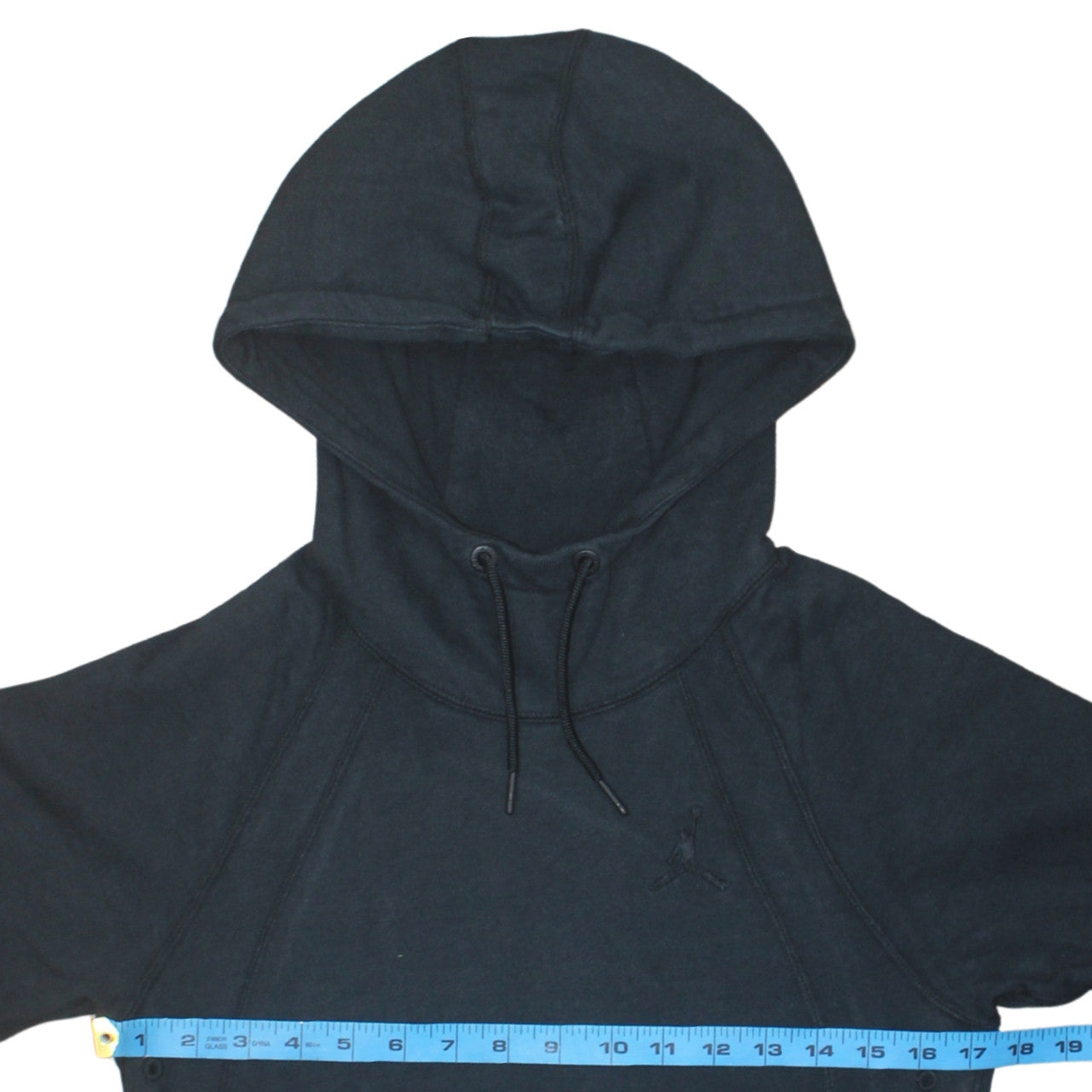 Jordan Men's Black Pullover Hoodie Small Regular Fit Fleece Sweatshirt