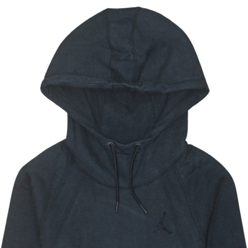 Jordan Men's Black Pullover Hoodie Small Regular Fit Fleece Sweatshirt