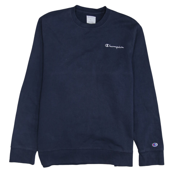 Champion Men's Blue Crew Neck Pullover Sweatshirt Size S