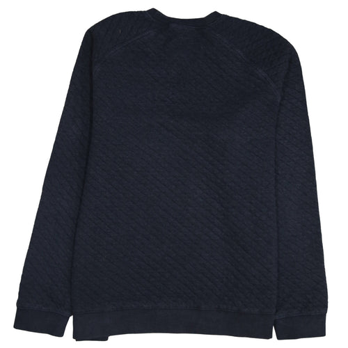 L.L.Bean Mens Blue 2XL Traditional Fit Quilted Crew Neck Sweatshirt