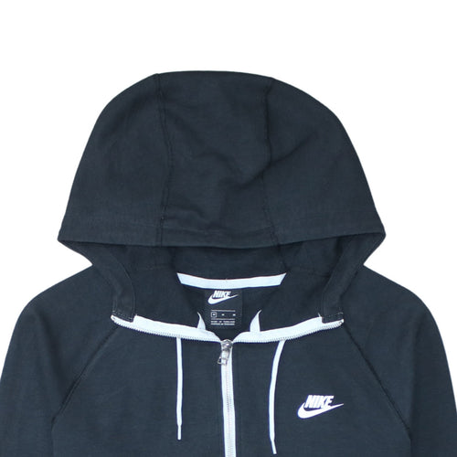 Nike Men's Black Full Zip Hoodie Size M Regular Fit Sportswear