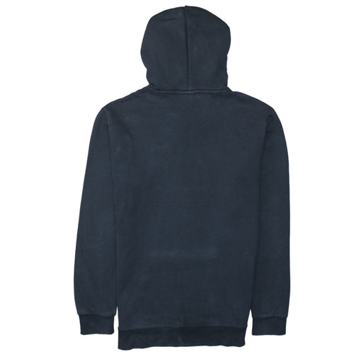 Adidas Men's Black Pullover Hoodie Small Logo Fleece Sweatshirt