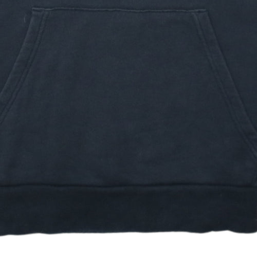 Adidas Men's Black Pullover Hoodie Small Logo Fleece Sweatshirt