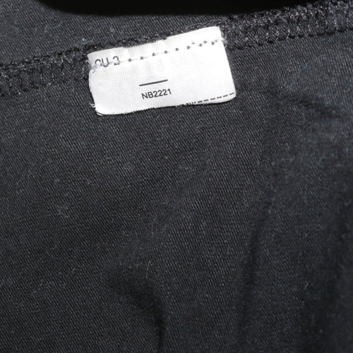 Calvin Klein Men’s Black Slim Fit Cotton Stretch Crew Neck T-Shirt M