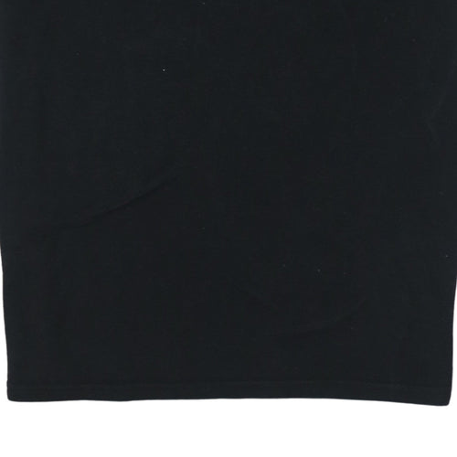 Calvin Klein Men’s Black Slim Fit Cotton Stretch Crew Neck T-Shirt M