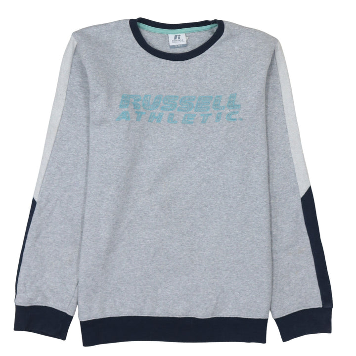 Russell Athletic Boys Grey Heather Sweatshirt 15-16 Years Cotton Blend Pullover