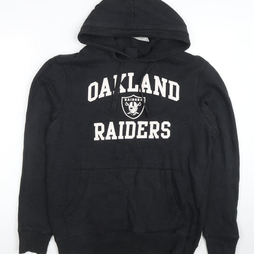 Team Apparel Raiders Men's Black Pullover Hoodie Size M