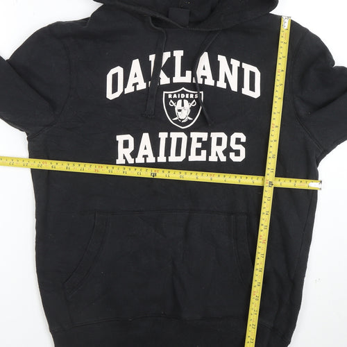 Team Apparel Raiders Men's Black Pullover Hoodie Size M
