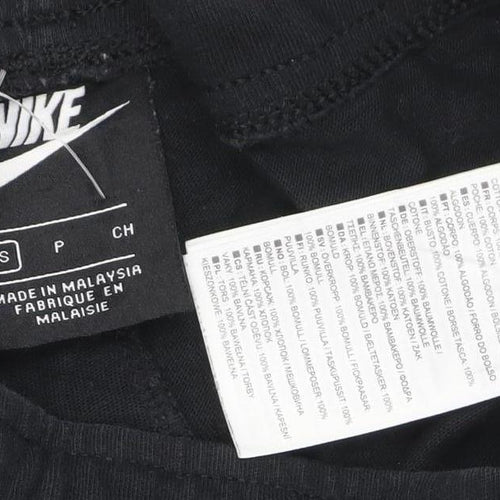 Nike Women's Black Track Pants S Elastic Waist Activewear