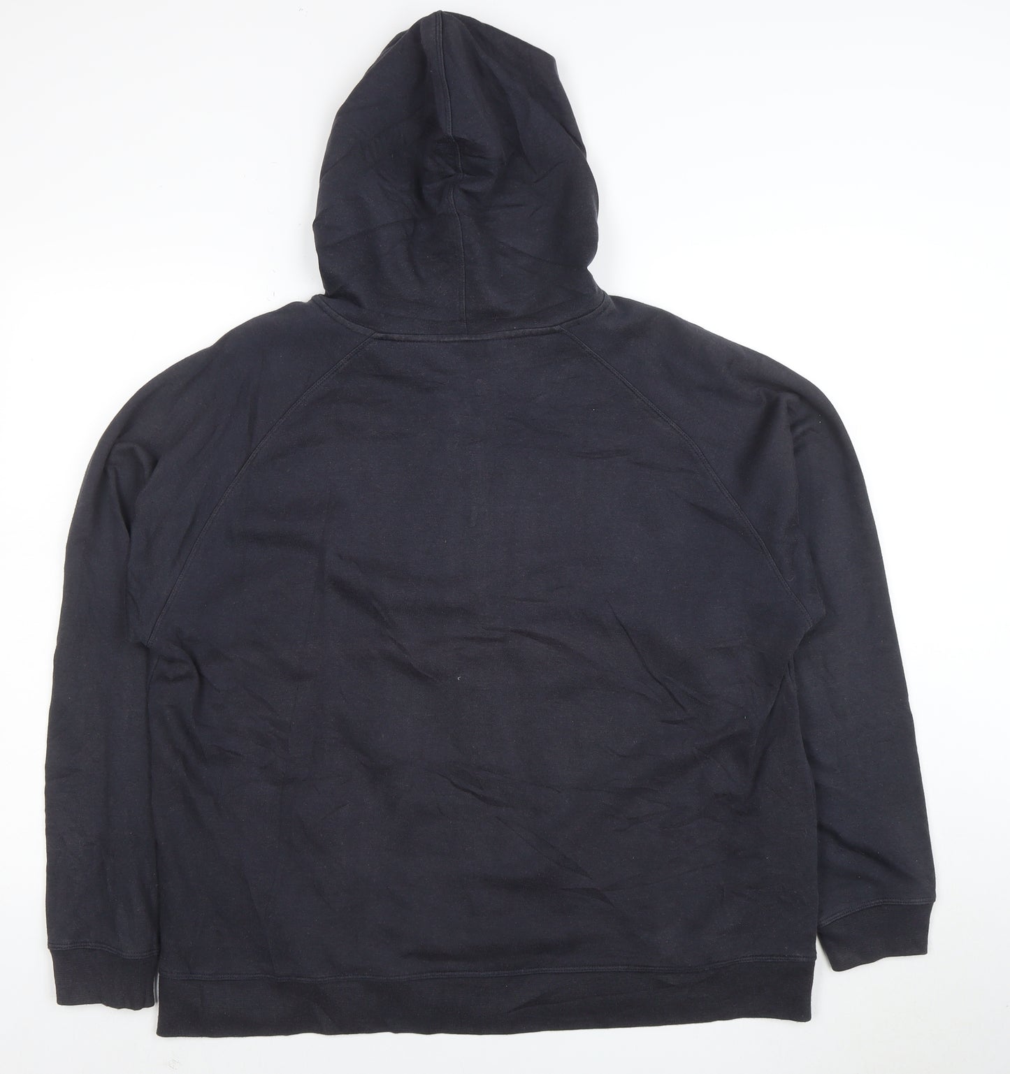 Reebok Men’s Black Full Zip Hoodie L Sportswear Sweatshirt