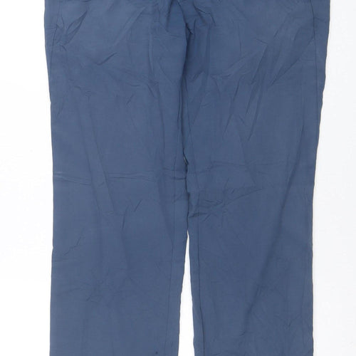 Adidas Men's Blue Regular Fit Chino Trousers 32X32