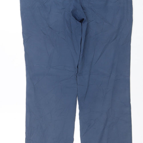 Adidas Men's Blue Regular Fit Chino Trousers 32X32