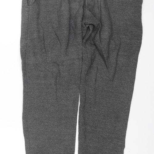 Fila Men's Grey Jogger Trousers M Regular Fit Cotton Blend